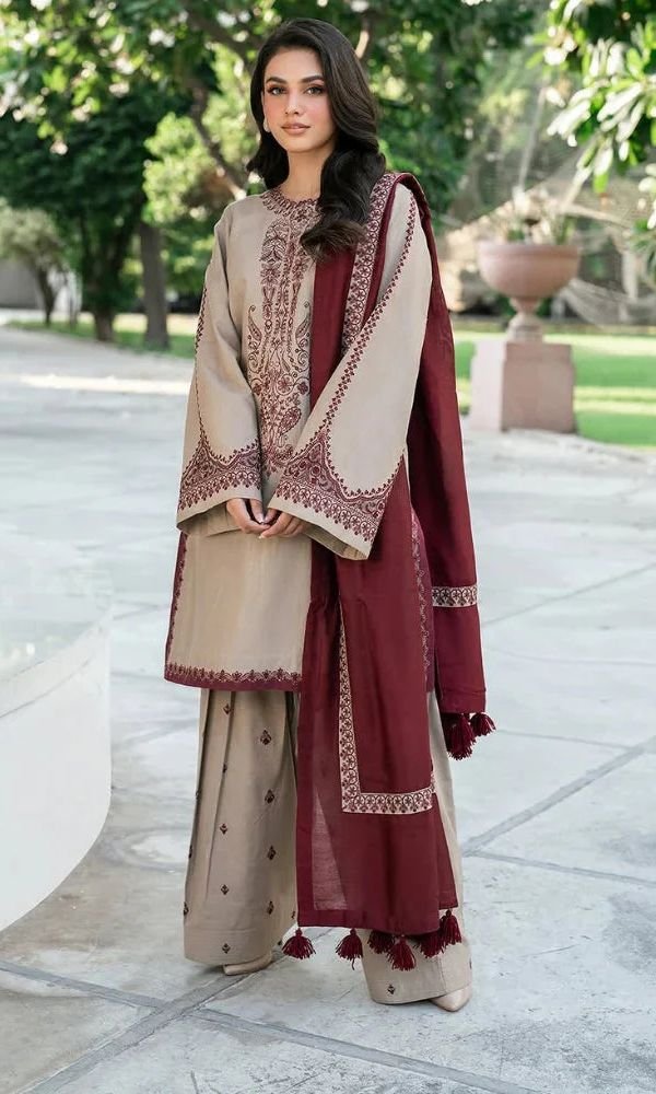 Embroidered Lawn Suit - Image 2